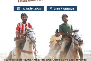 RAHVAN BİNİCİLİK FEDERASYON MÜSABAKASI | Side / ANTALYA | 12 Ekim 2025 | Müsabaka Ön Kayıt Formu