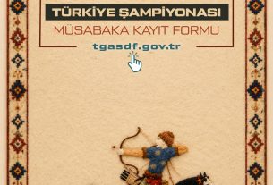 TGASDF 2026 ATLI OKÇULUK TÜRKİYE ŞAMPİYONASI | Müsabaka Kayıt Formu