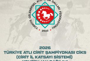 DUYURU | 2026 Türkiye atlı Cirit Şampiyonası CİKS (Cirit İl Katsayı Sistemi)  Kontenjan Dağılımı