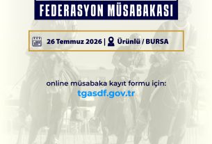 RAHVAN BİNİCİLİK FEDERASYON MÜSABAKASI | Ürünlü/BURSA | 26 Temmuz 2026 | Müsabaka Ön Kayıt Formu