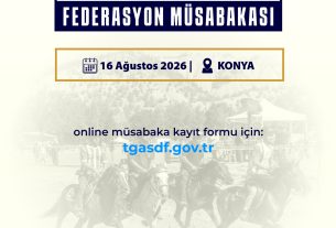 RAHVAN BİNİCİLİK FEDERASYON MÜSABAKASI | KONYA | 16 Ağustos 2026 | Müsabaka Ön Kayıt Formu