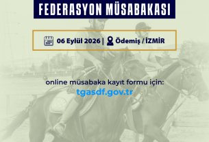 RAHVAN BİNİCİLİK FEDERASYON MÜSABAKASI | Ödemiş/İZMİR | 06 Eylül 2026 | Müsabaka Ön Kayıt Formu