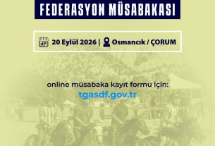 Rahvan Binicilik Federasyon Müsabakası | 20 Eylül 2026 | Osmancık – ÇORUM | Müsabaka Ön Kayıt Formu